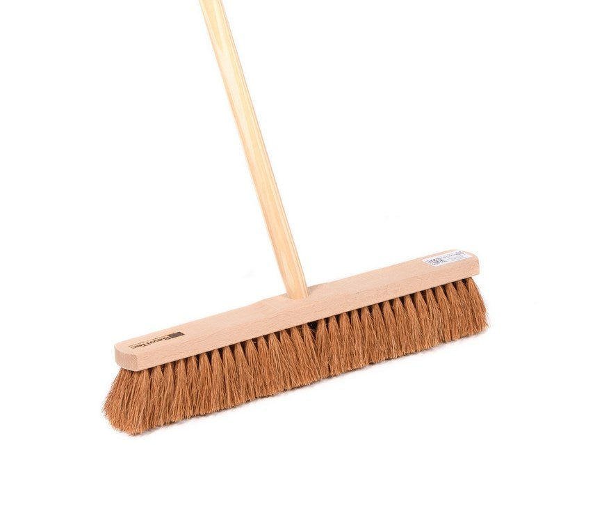 Coconut broom natural fiber bristles with handle/broom handle standard handle hole hall broom sweeping broom coconut