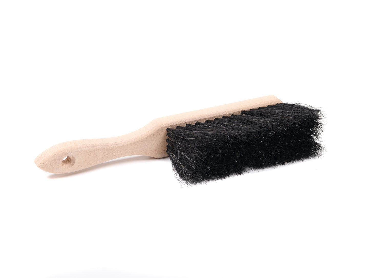 Komplett-Set Rosshaarbesen Zimmerbesen mit Holzstiel Handfeger und Kehrschaufel
