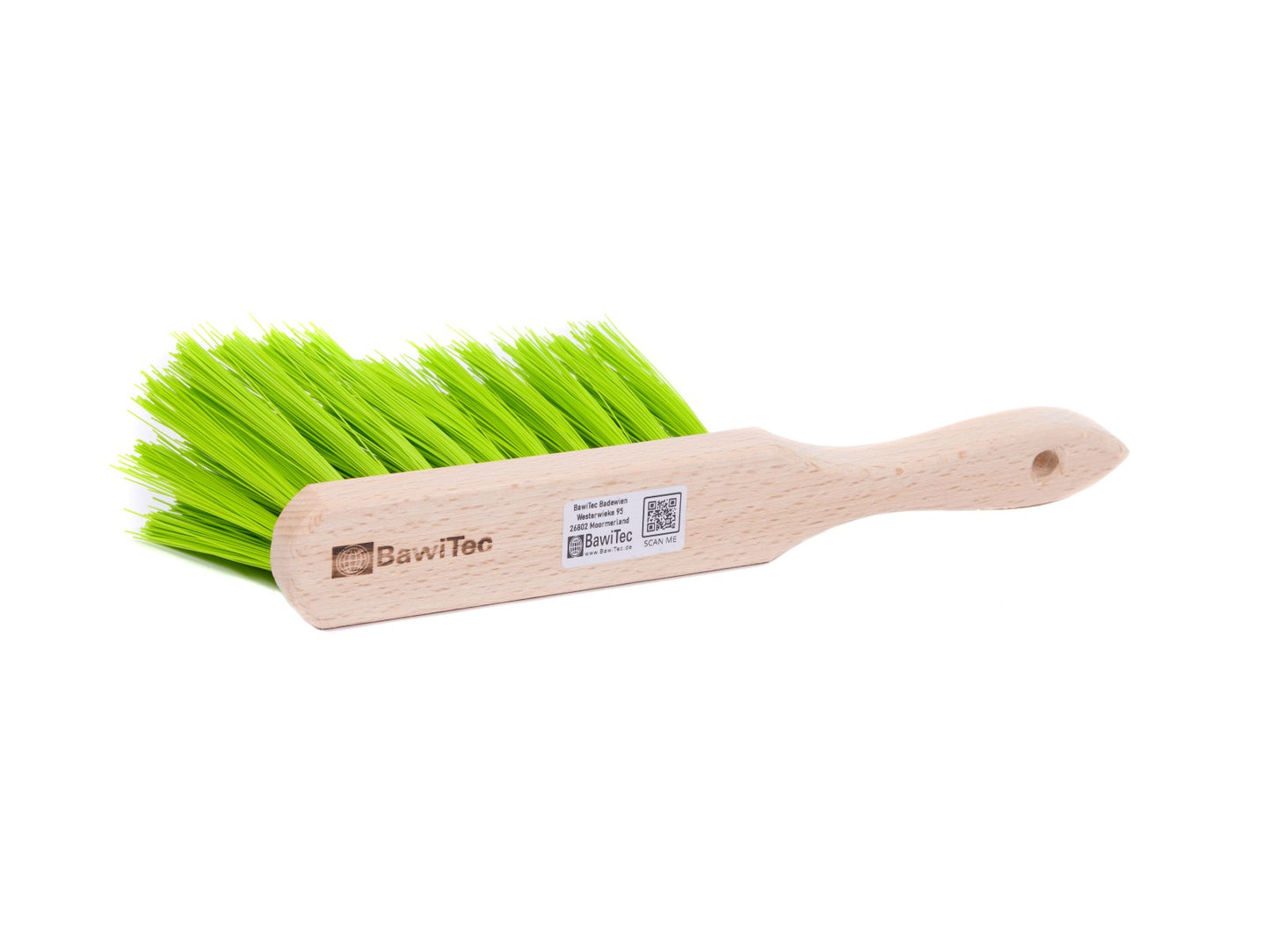 Garten Kehrgarnitur Kehrset 2tlg. Kunststoff-Elaston-Borsten neongrün Handfeger und Metall-Kehrschaufel Set
