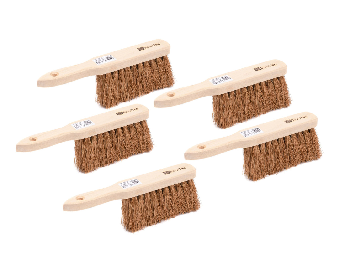 Qualitäts Kokos-Handfeger Industriehandfeger 28cm Lang Handwerkerbesen