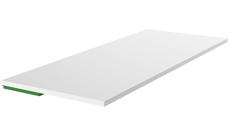 Kunststoff Flachleiste selbstklebend 50m auf Rolle Flachprofil weiß Abdeckleiste