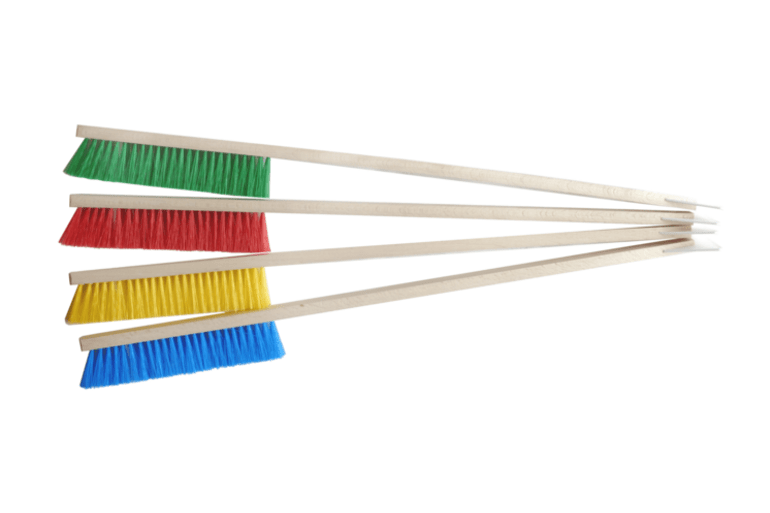 Snow hand brush extra long with ice scraper length 77cm whisk