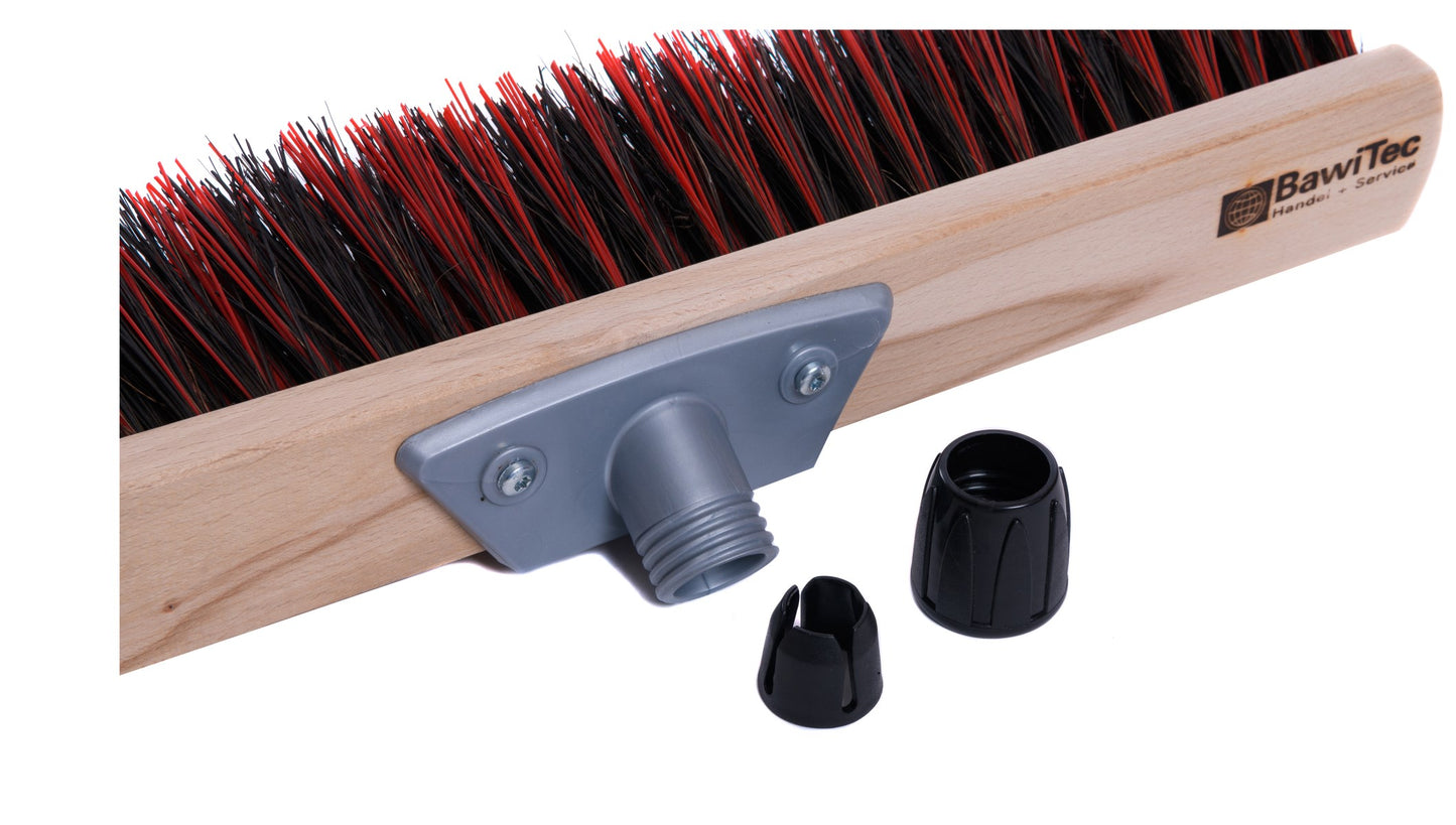 Allzweckbesen ArengaMix mit Kunststoff-Stielhalter Straßenbesen Kehrbesen Universalbesen