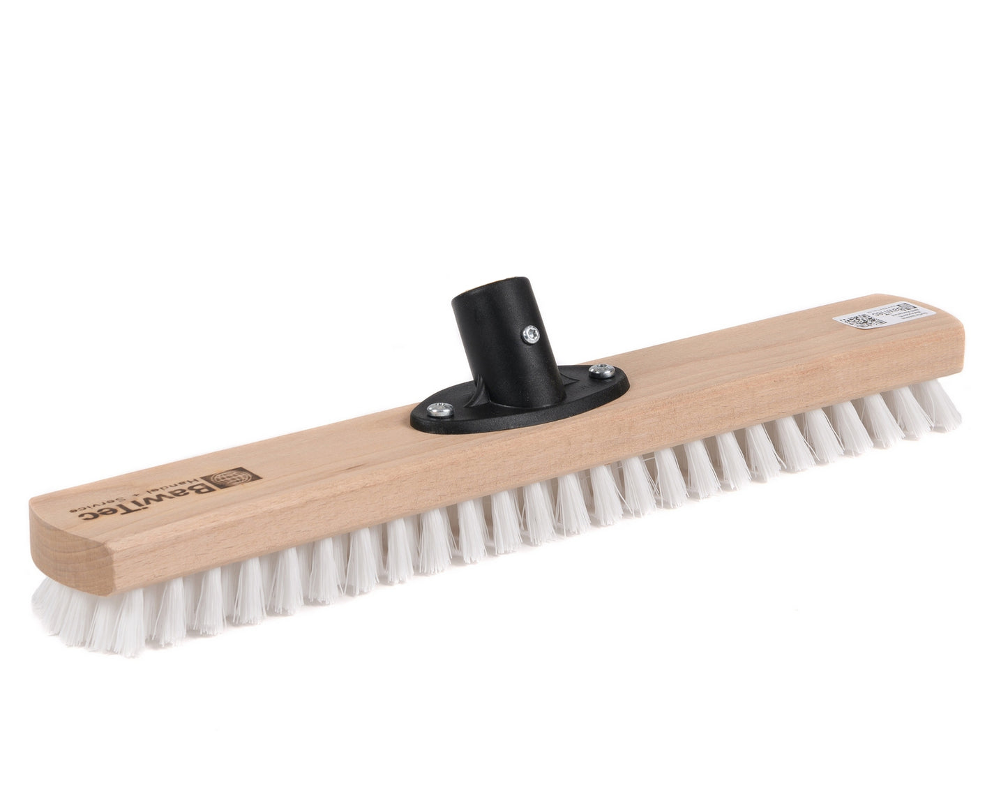 Professional scrubber large-capacity scrubber 40cm with plastic holder screwed without handle wooden scrubber
