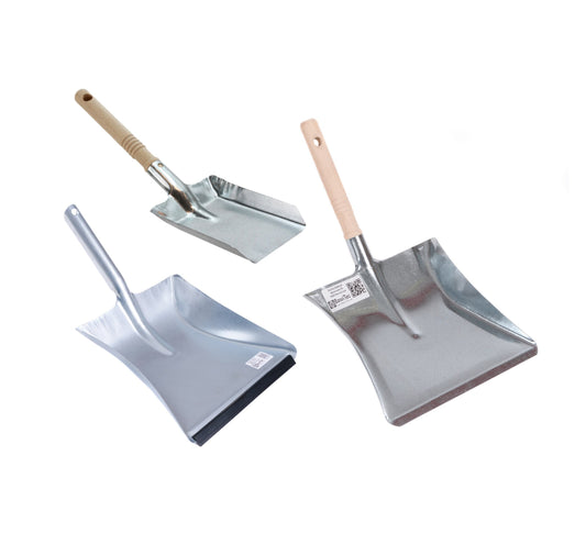 Qualitäts Kehrschaufel Kehrblech Kohleschaufel verzinkte Ausführung stabil und robust