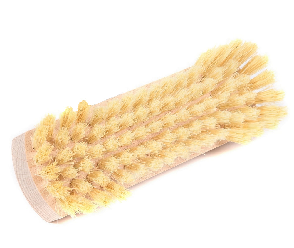 Quality scrubber with beard/bristle edge and telescopic handle 200cm MyprenFibre bristles width 22cm
