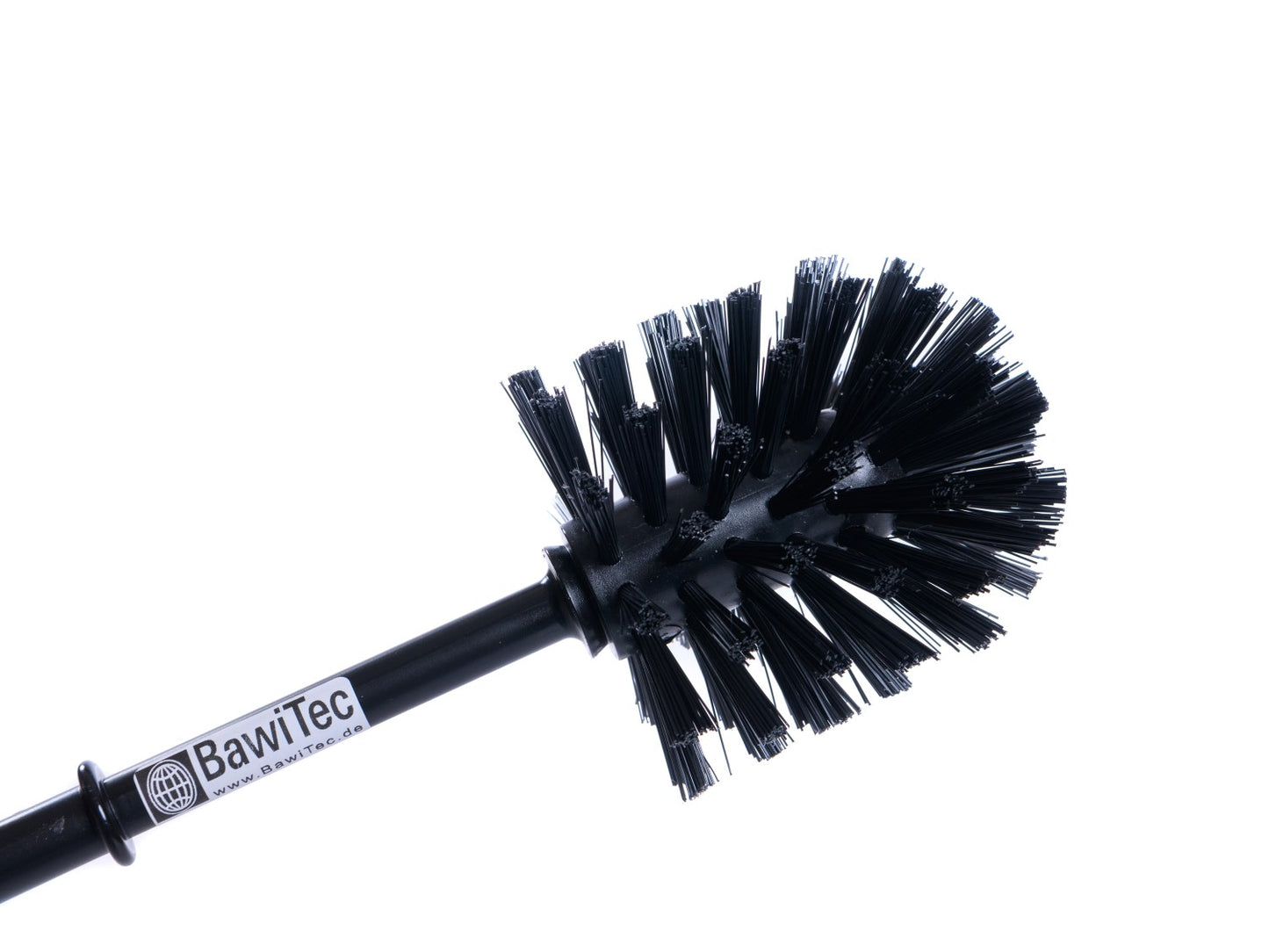 Pack of 25 toilet brushes, toilet brushes, black replacement brushes, plastic replacement