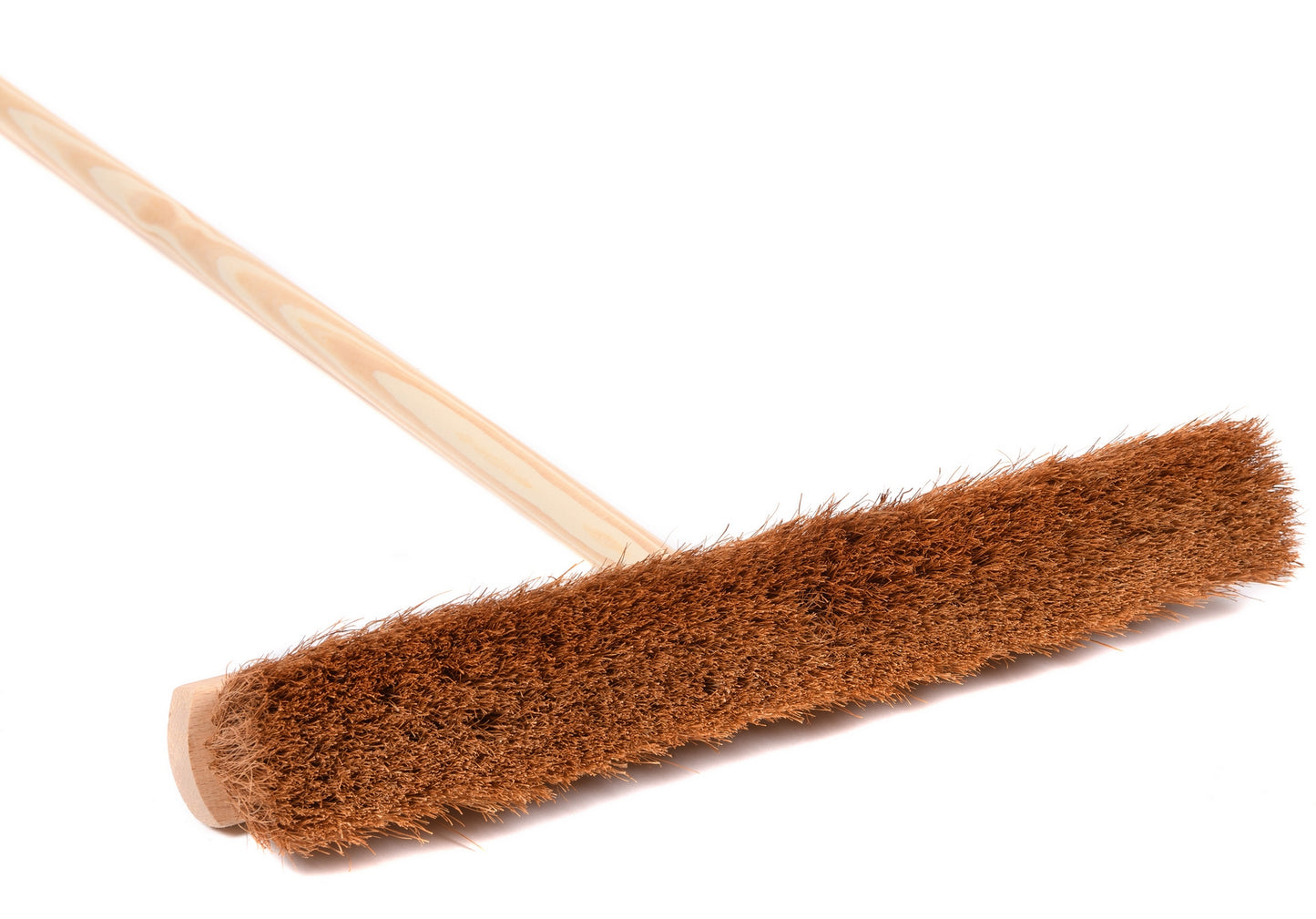 Coconut broom natural fiber bristles with handle/broom handle standard handle hole hall broom sweeping broom coconut