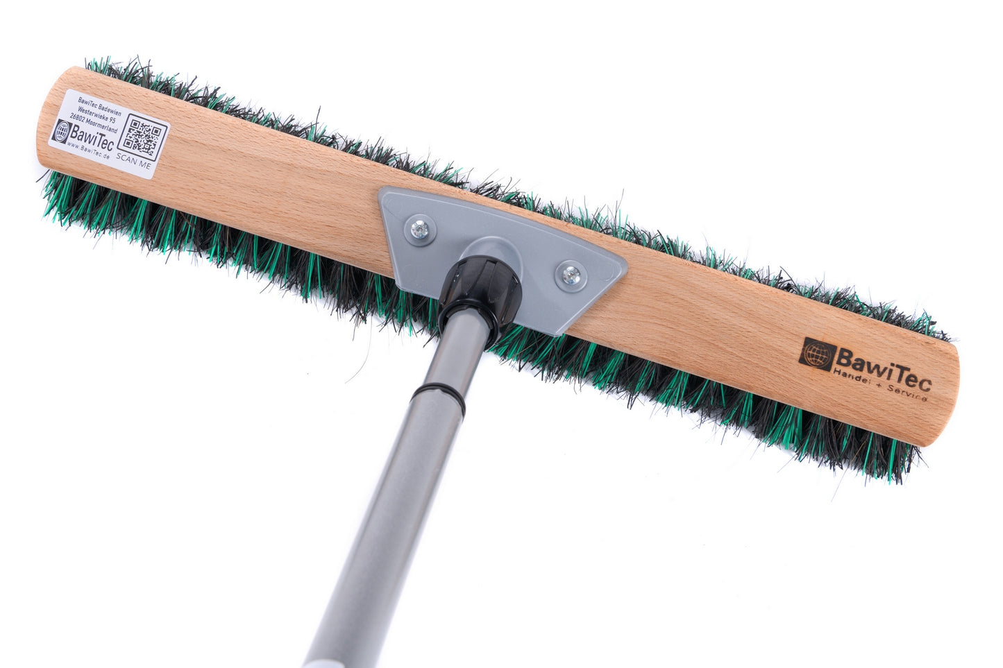 Universal broom BawiMix bristles with telescopic handle, infinitely adjustable