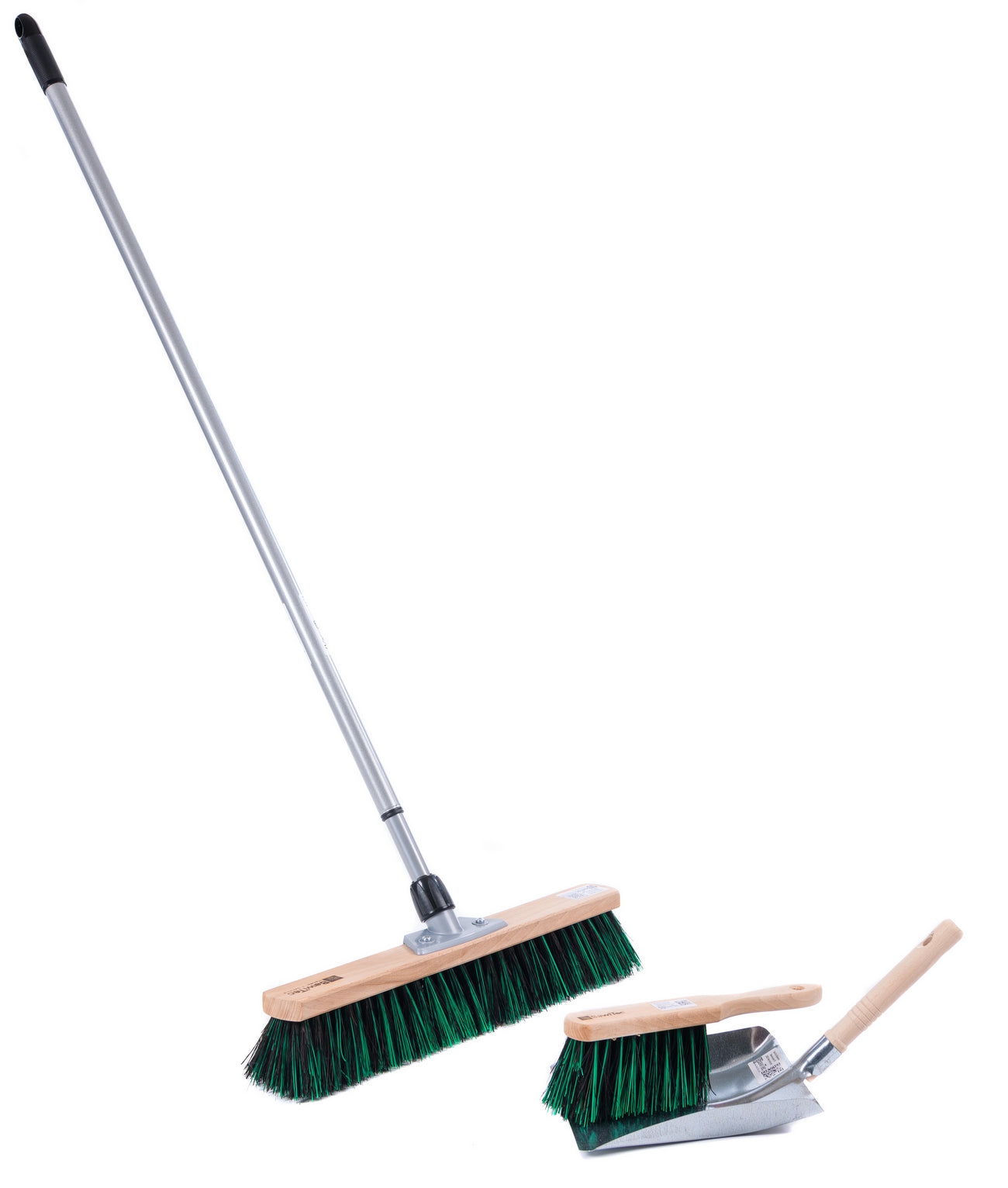 Universal broom sweeping set BawiMix bristles broom hand brush and dustpan in a set