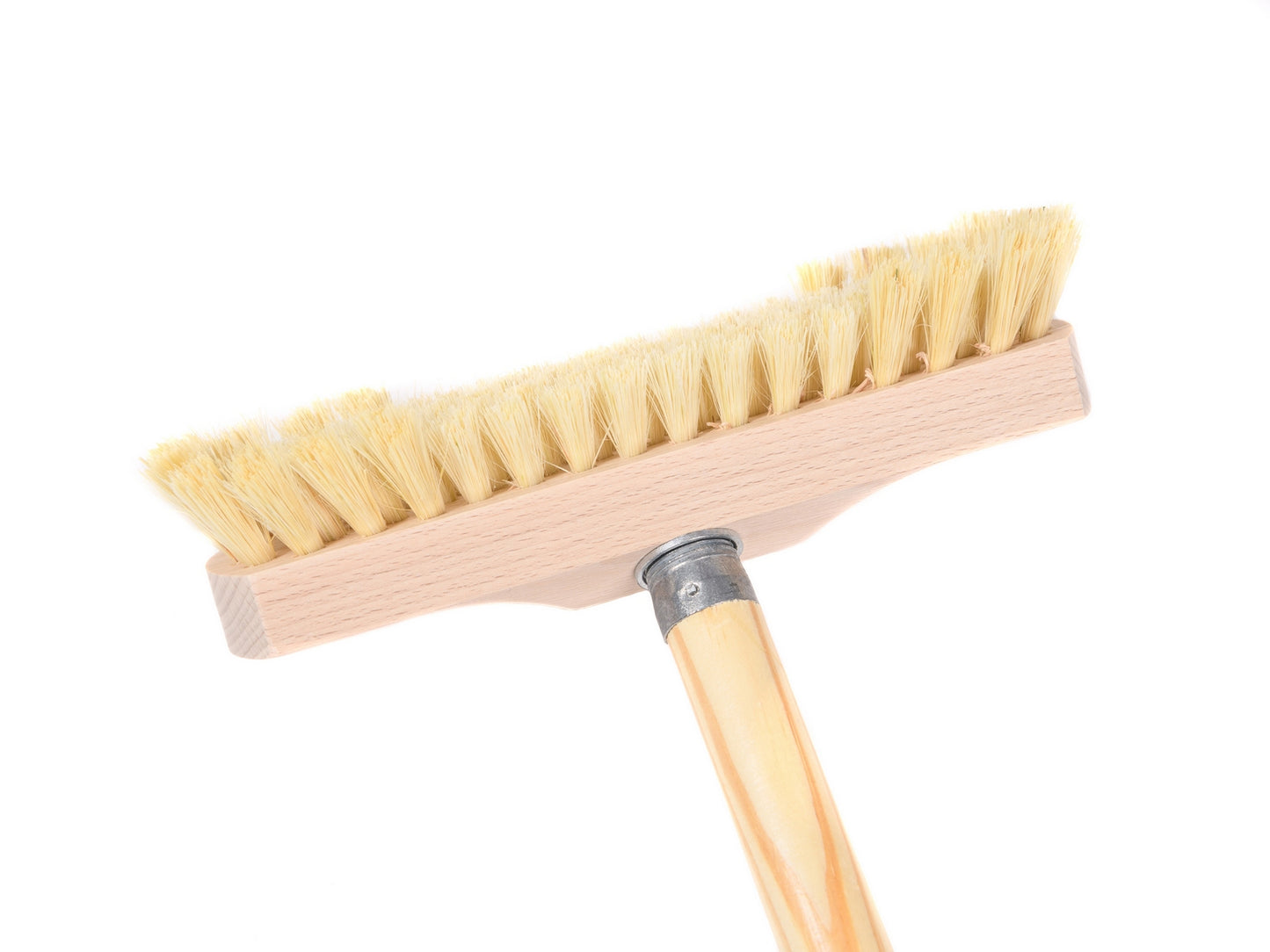 Scrubber with beard 22cm with thread and wooden handle