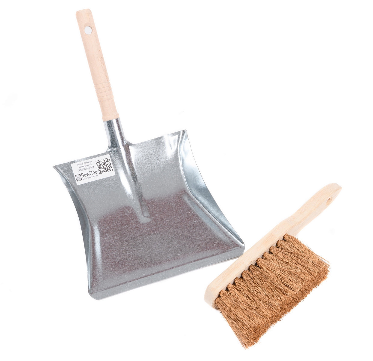 Craftsman sweeping set coconut natural fiber bristles hand brush and dustpan set
