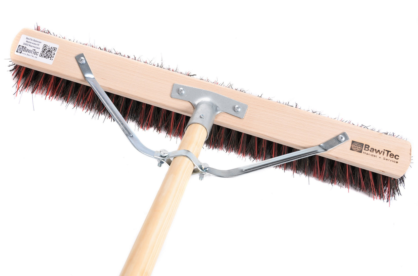 Professional sweeping broom set ArengaMix with handle stabilizer 5 pieces.