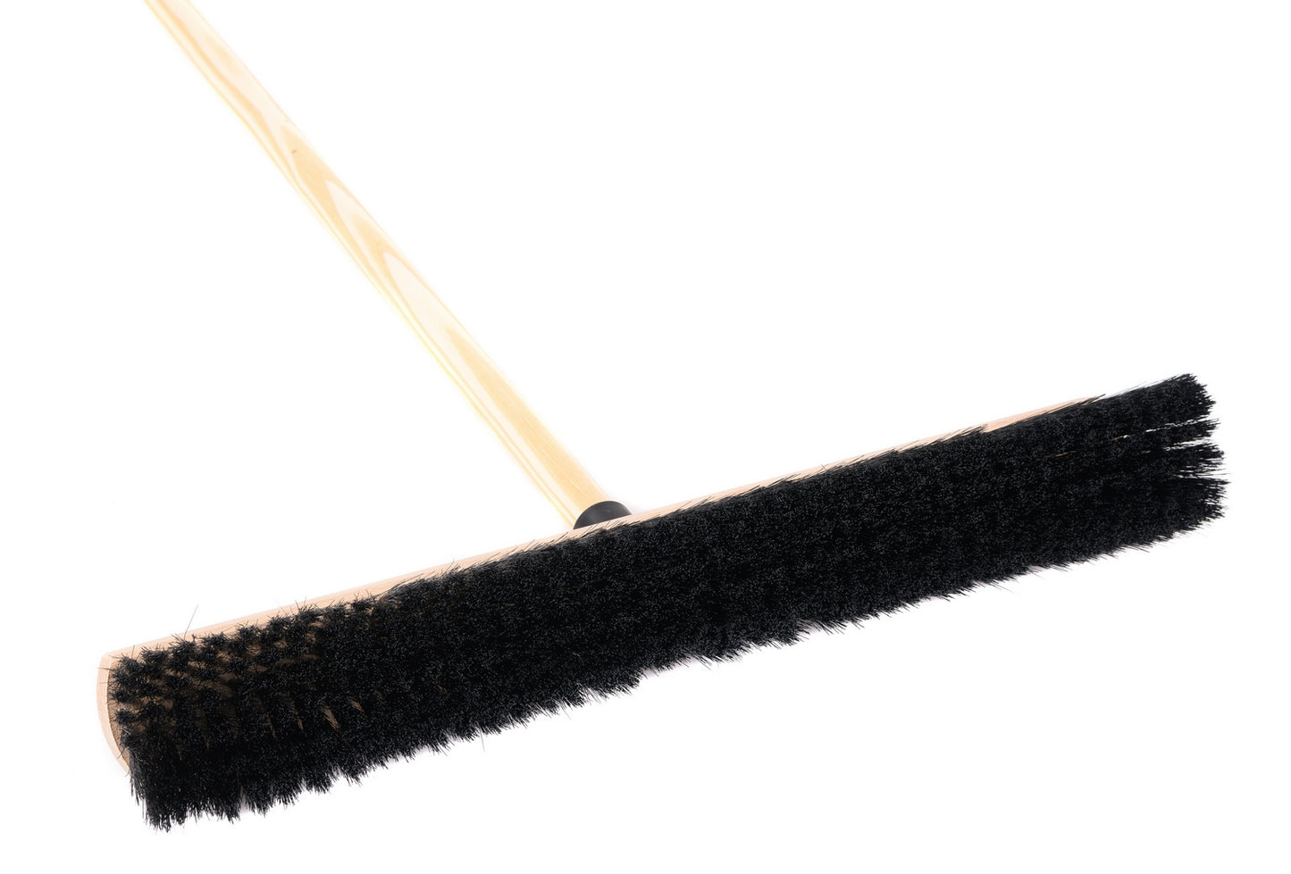 Industriebesen/Saalbesen weiche Kunsthaar-Borsten mit passendem Stiel Besenstiel Kehrbesen