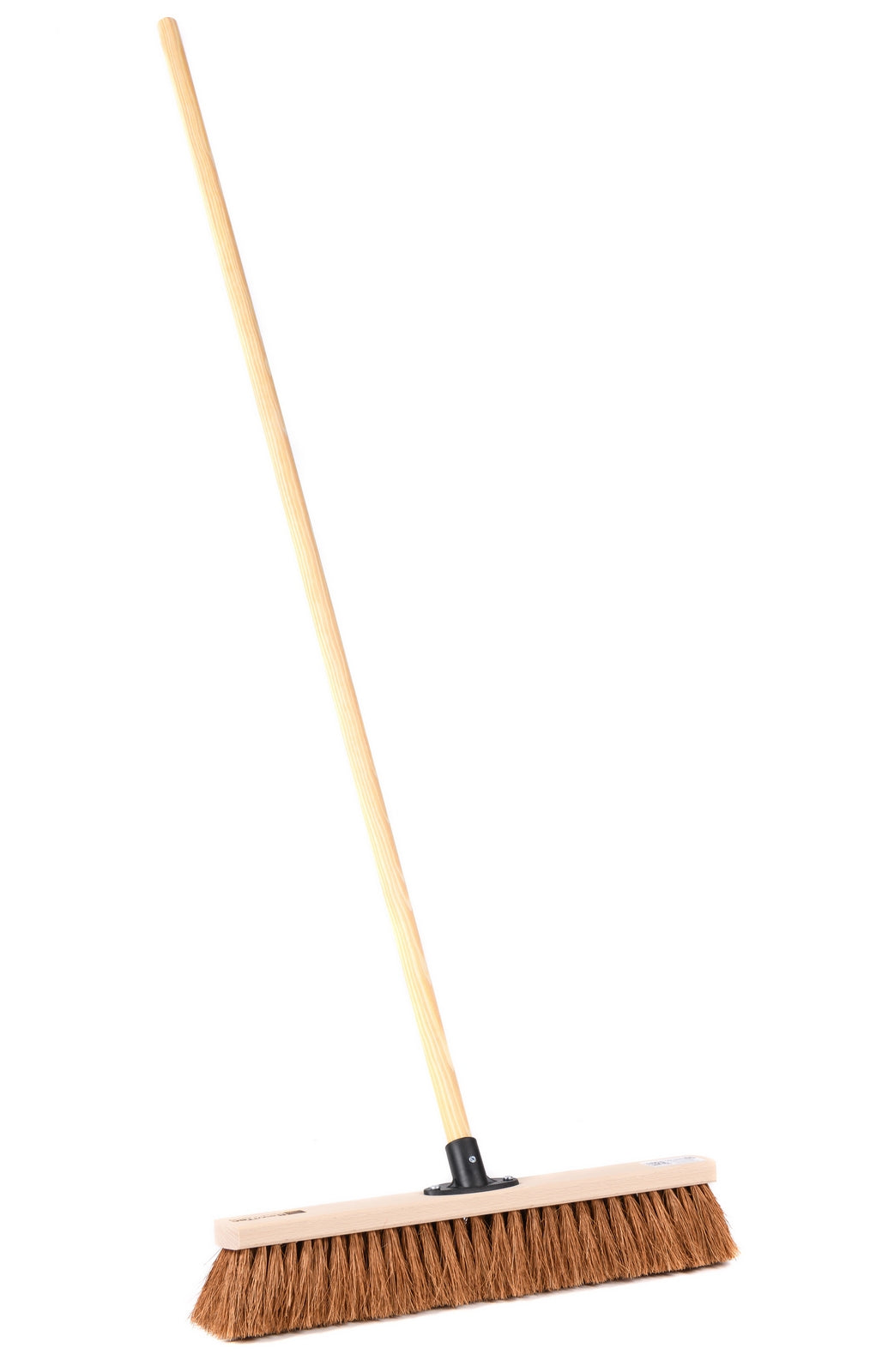 Coconut broom natural fiber with matching wooden handle broom handle sweeping broom coconut bristles hall broom