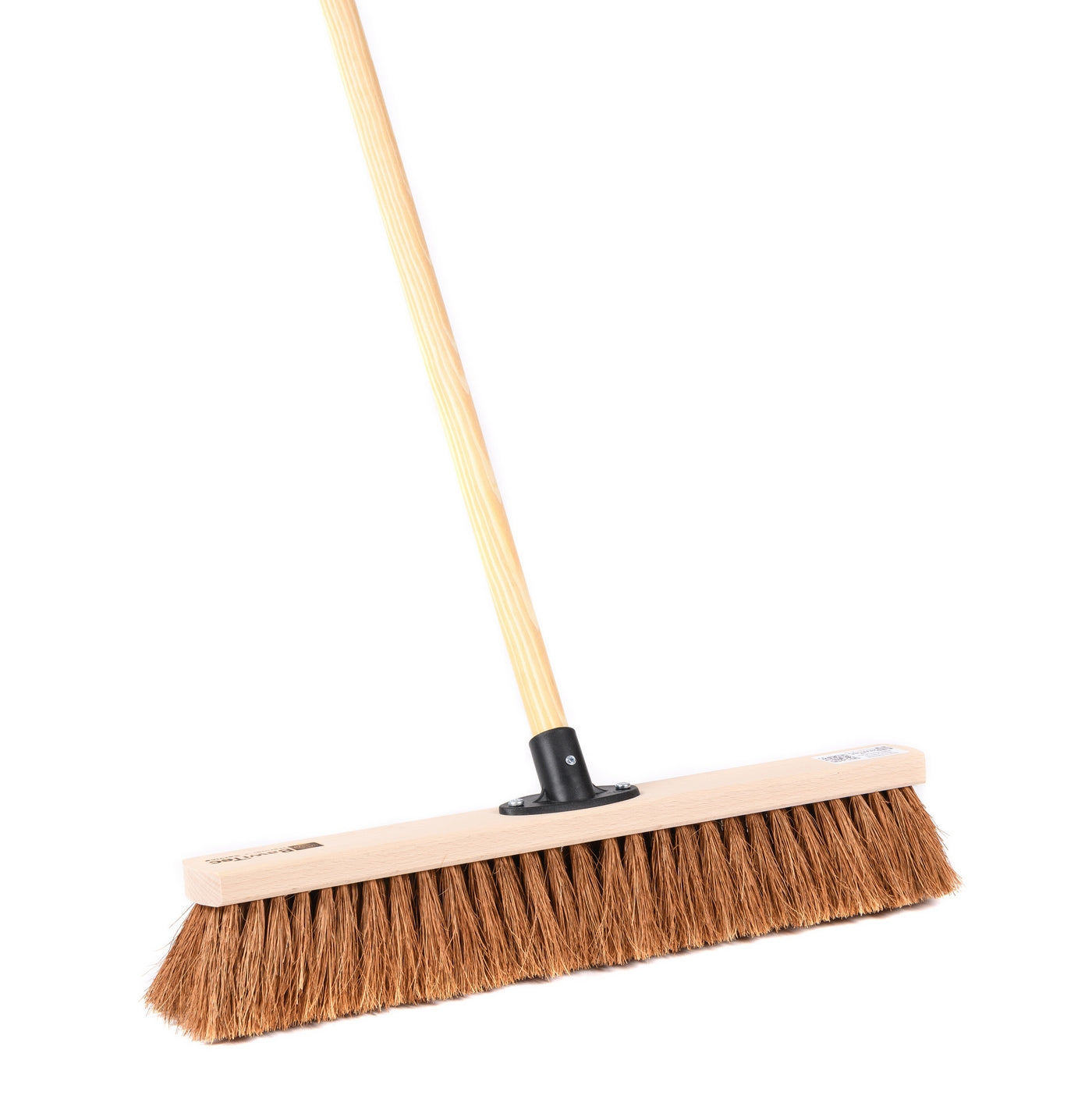 Coconut broom natural fiber with matching wooden handle broom handle sweeping broom coconut bristles hall broom