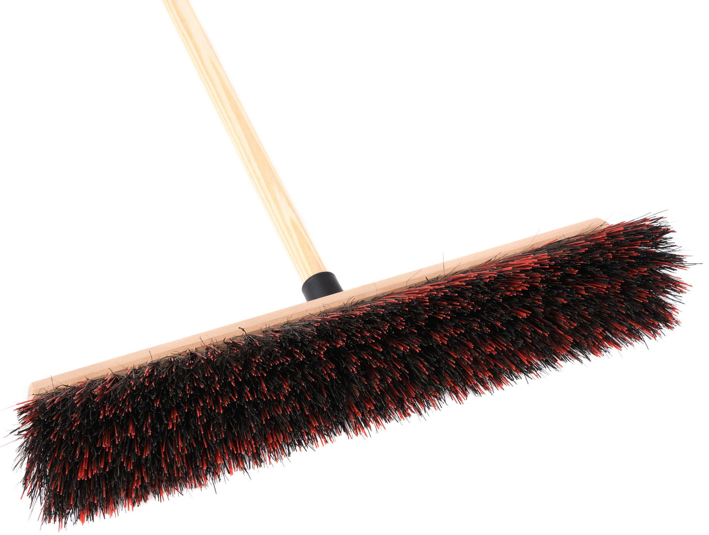 Professional street broom ArengaMix bristles with handle broom handle outdoor broom with plastic holder