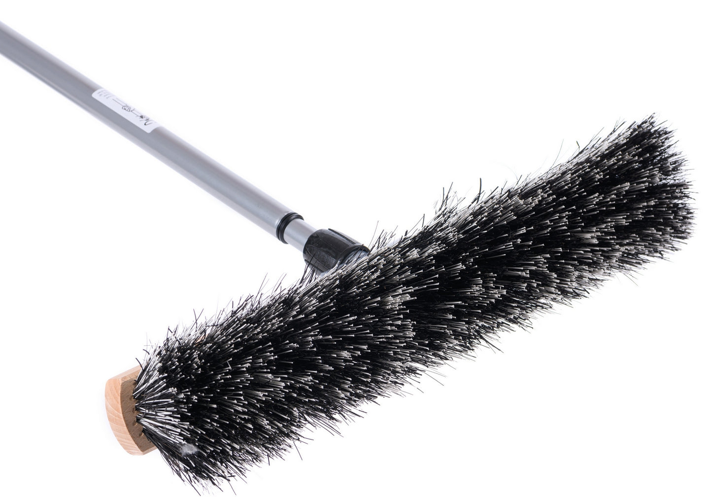 Street broom OssiBlitz bristle mix with telescopic handle, adjustable handle, broom handle, bristle mix