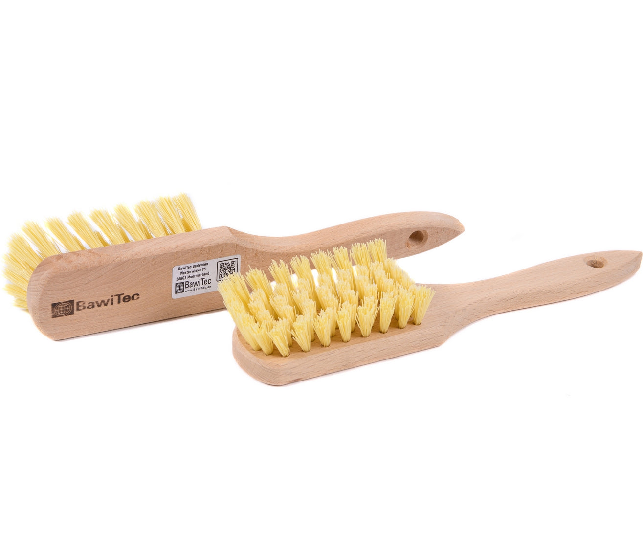 Pack of 2 handle brushes, cleaning brushes, MyprenFibre bristles, 265mm, scrubbing brushes