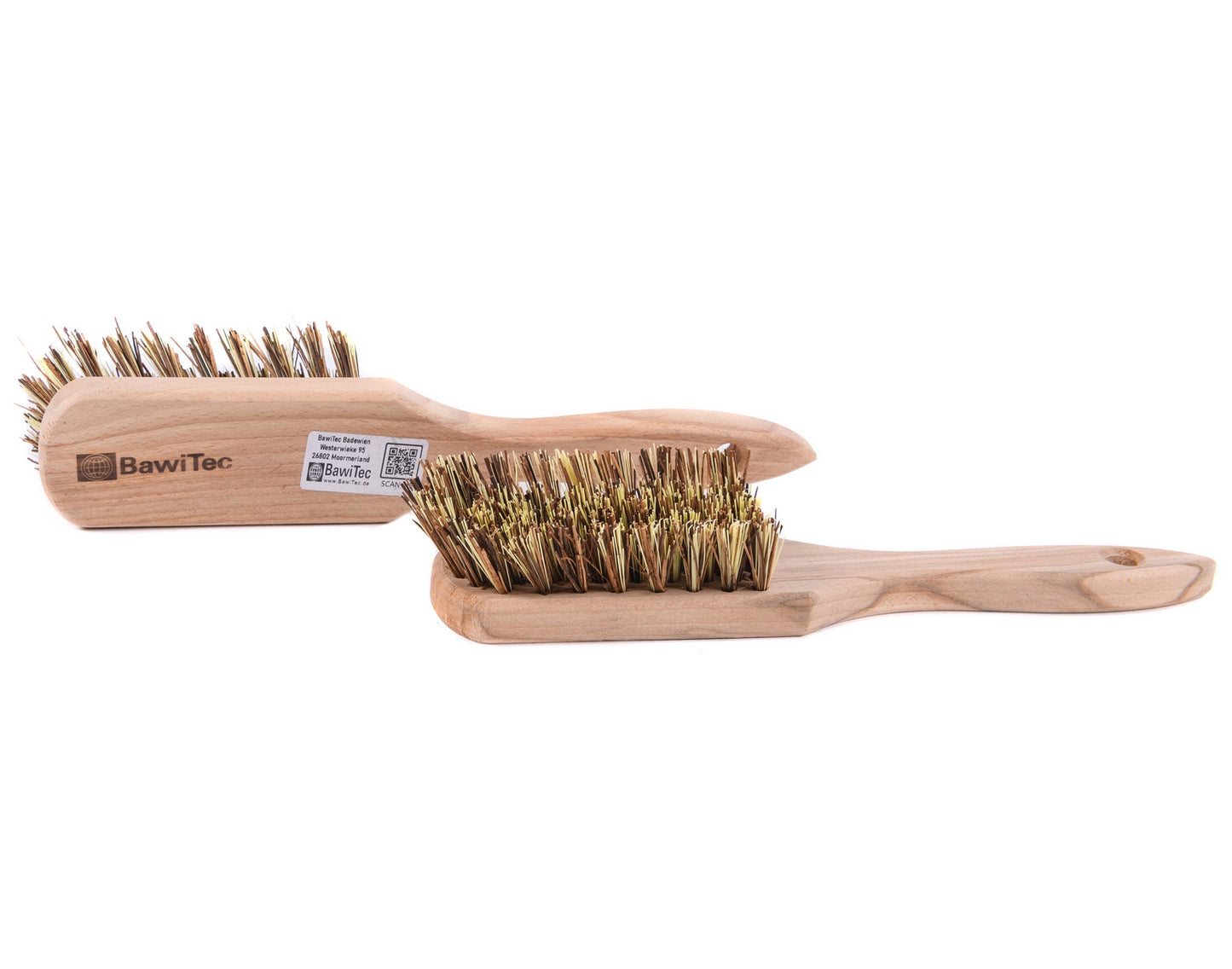 Pack of 2 handle brushes, cleaning brushes, 265 mm, UnionMix bristles, hard scrubbing brushes