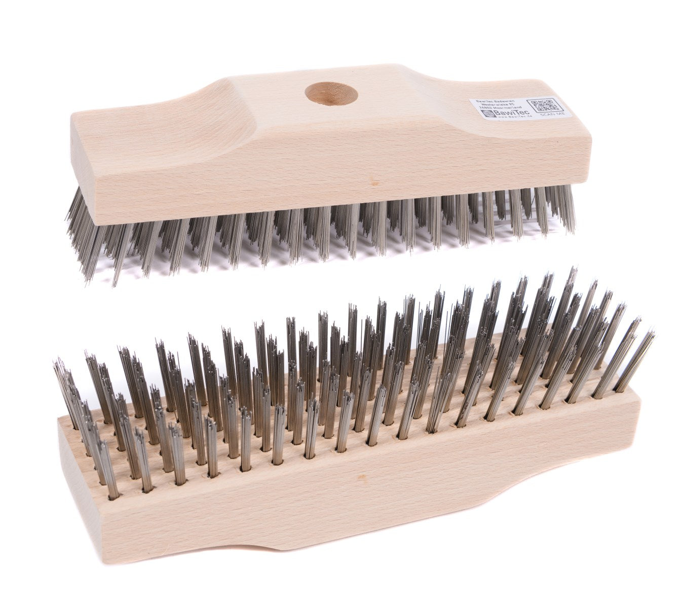 Stahldrahtschrubber 22cm mit Standard-Stielloch Drahtschrubber Metallschrubber