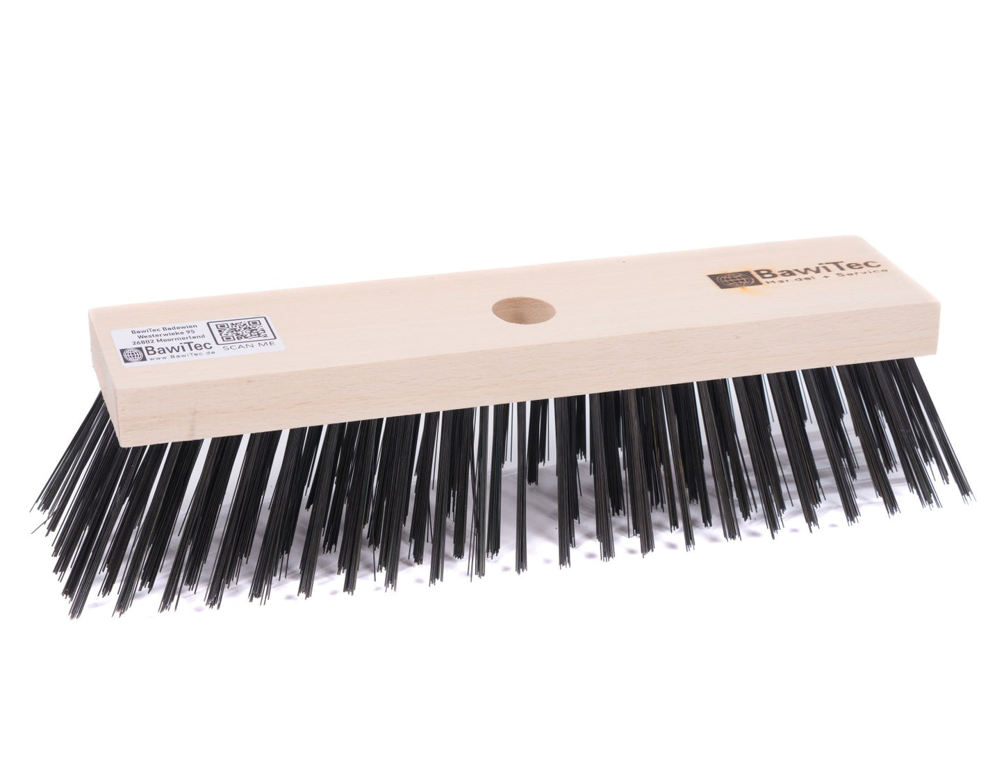 Steel wire broom-scrubber-hand brush set