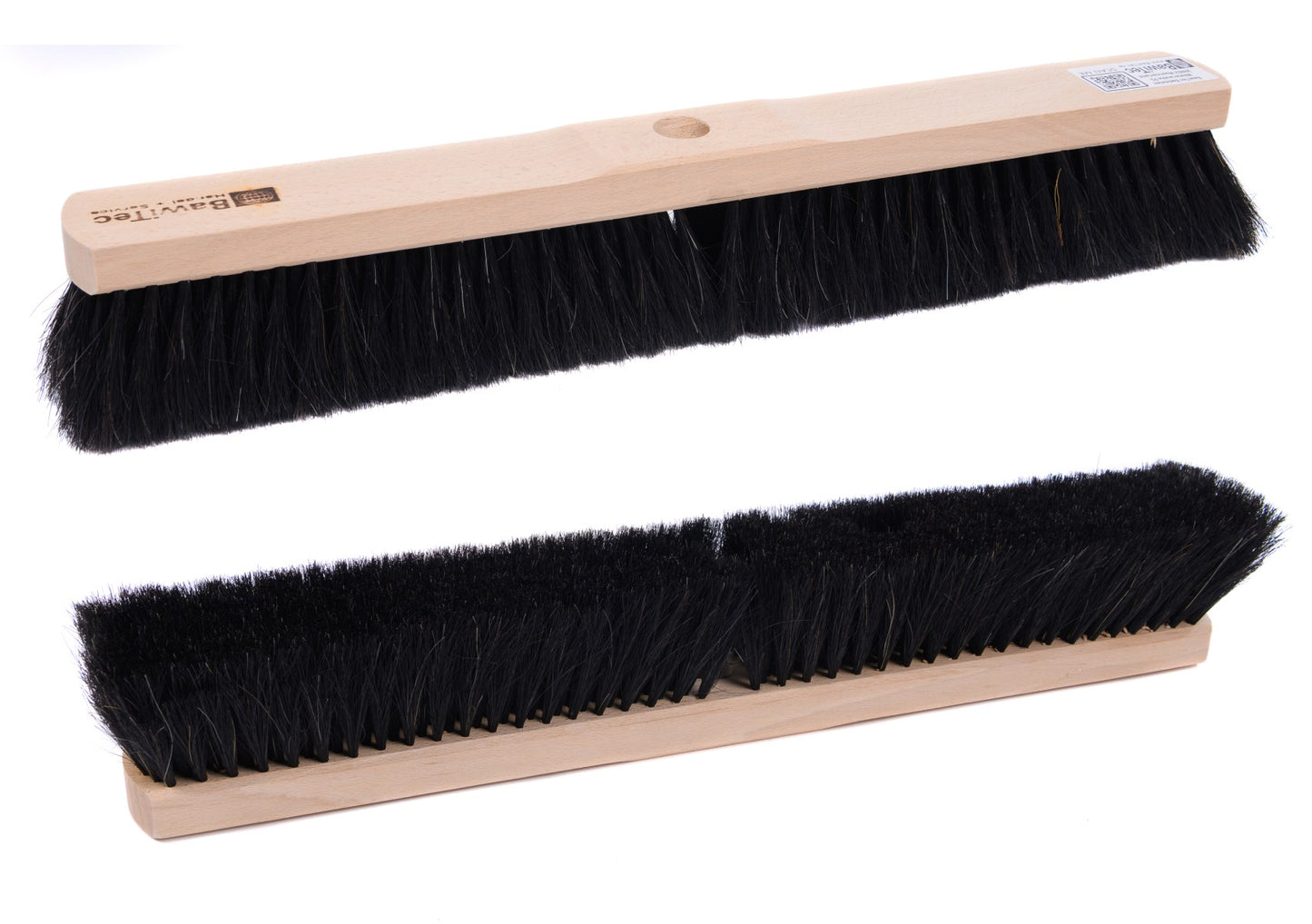 Natural hair horsehair broom very soft with handle hole for standard handles without handle