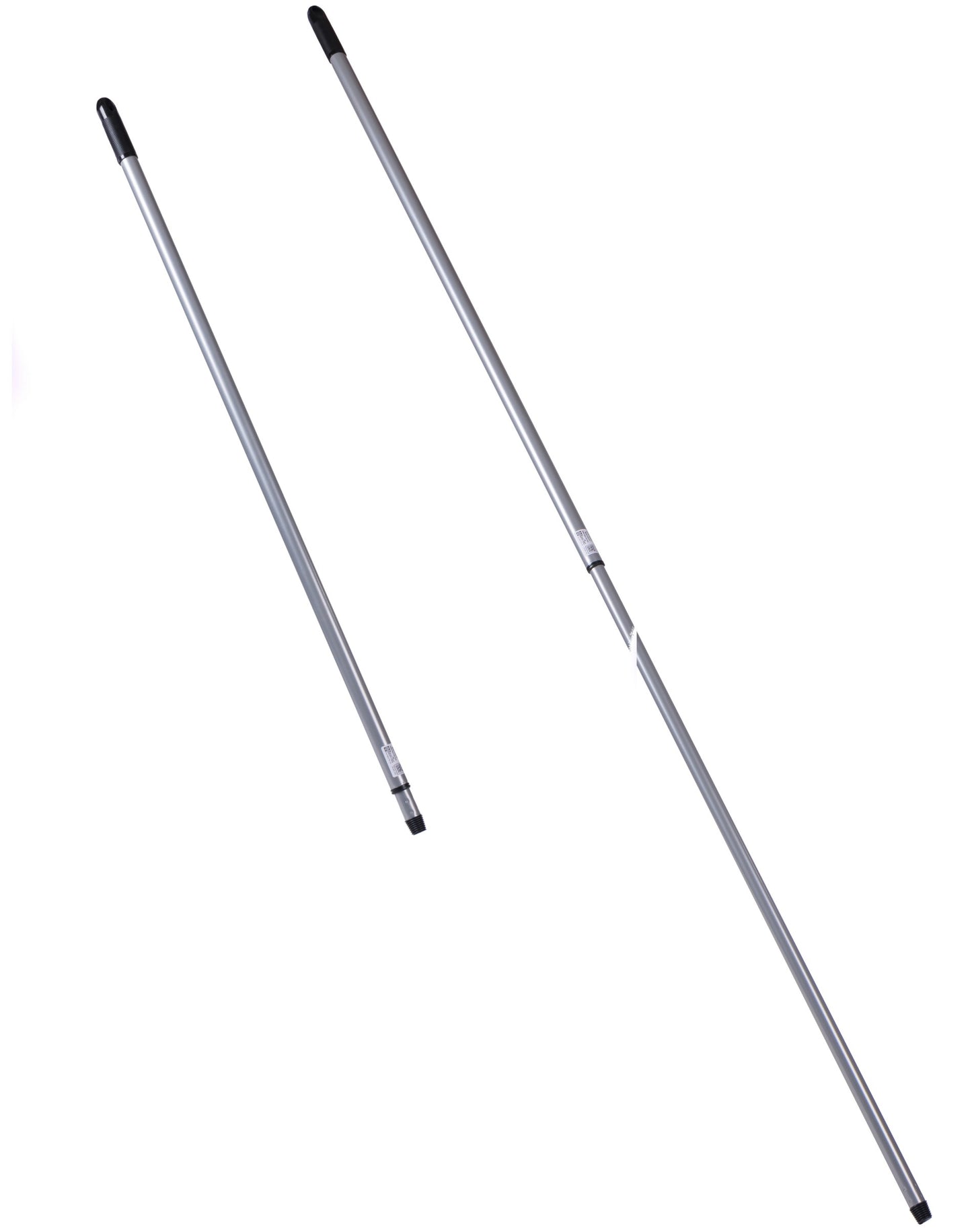 Teleskopstiel silbergrau max. 200cm