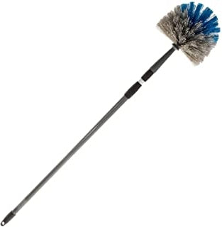 Dust bee telescopic dust broom round shape with extendable handle up to 150cm telescopic handle wall broom