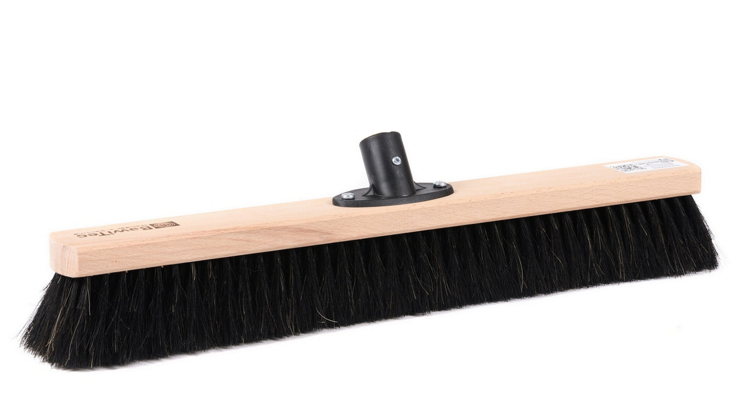 Hall broom natural hair with plastic holder