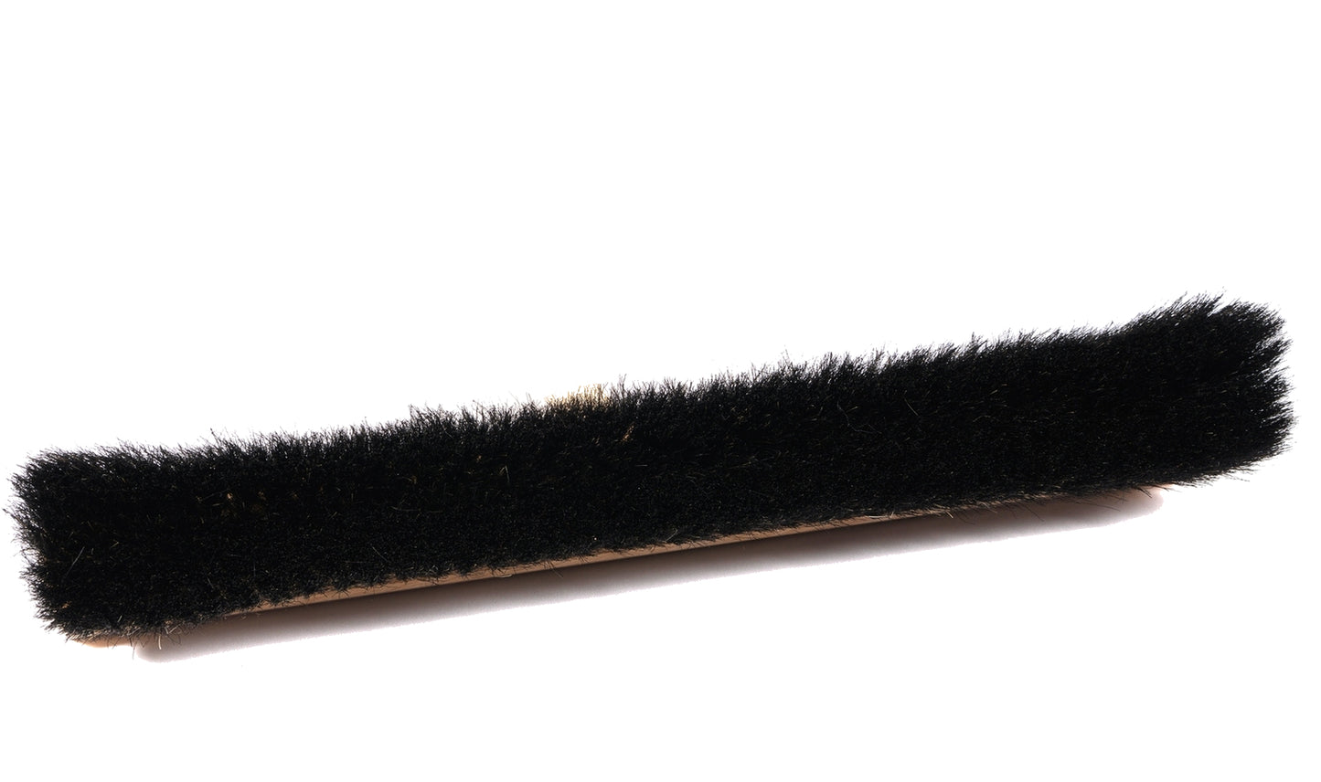 Hall broom natural hair with plastic holder
