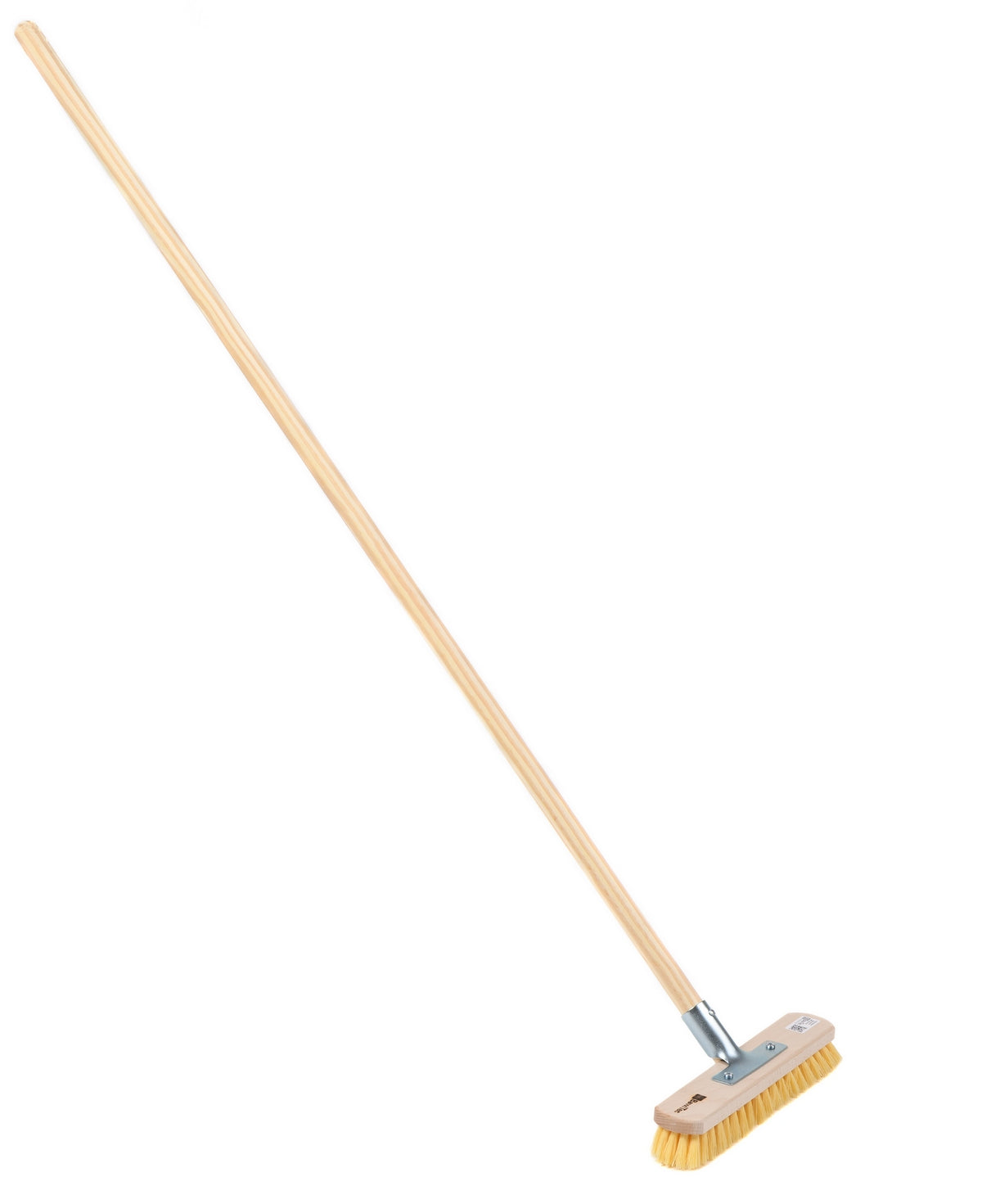 Wiper scrubber MyprenFibre bristles width 30cm with wooden handle 120cm or 140cm