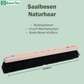 Naturhaar-Rosshaarbesen mit 4-Loch-Wechselsystem und Aluminiumstiel Saalbesen Metallstiel