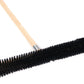 Saalbesen Komplett Set 60 cm mit Handfeger, Kehrschaufel & Stiel
