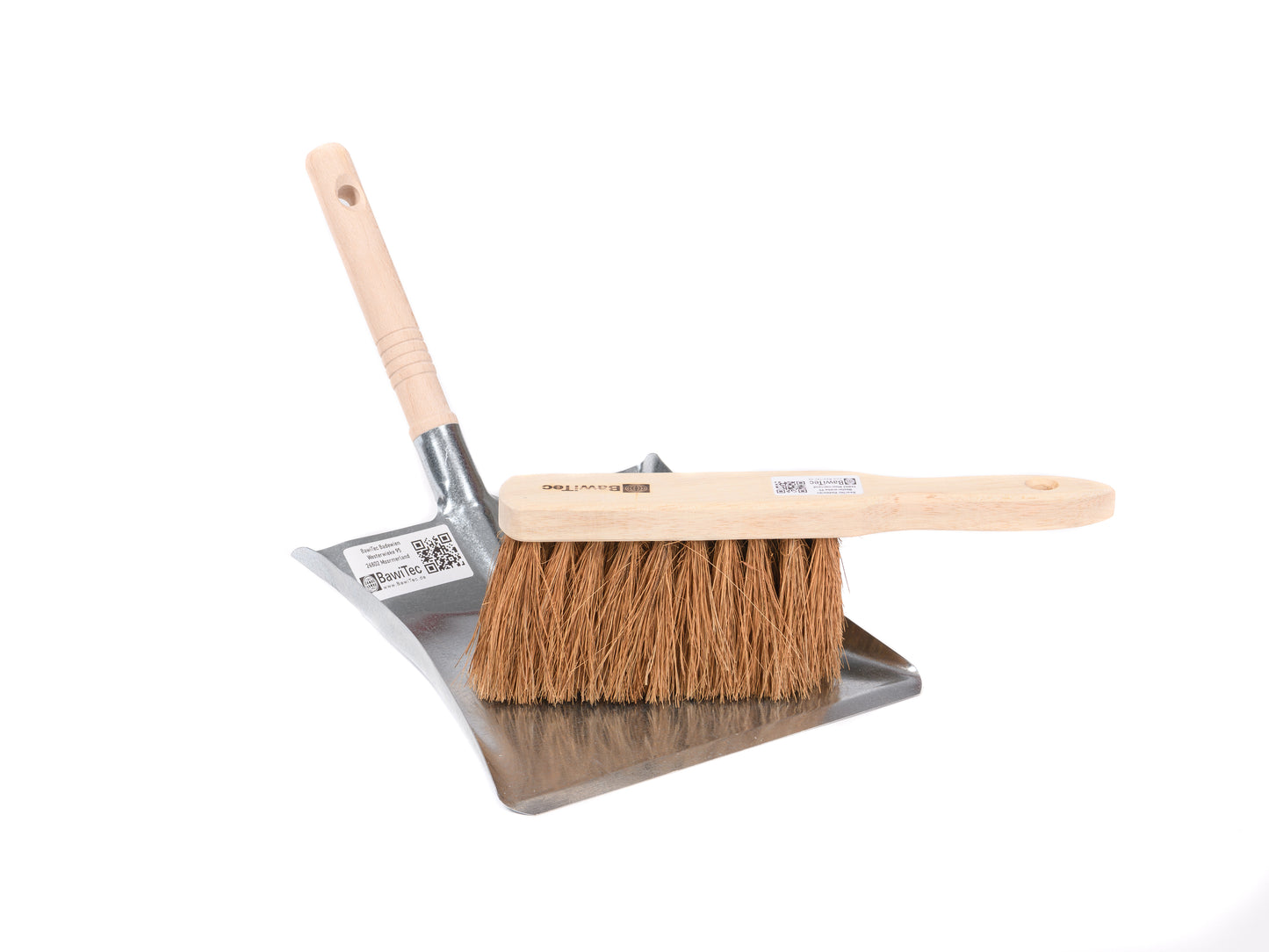 Craftsman sweeping set coconut natural fiber bristles hand brush and dustpan set