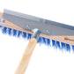Winterbesen Schneebesen mit Holzstiel extra lange blaue Borsten