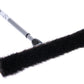 Rosshaarbesen Saalbesen mit Teleskopstiel – Naturhaar 40–60 cm