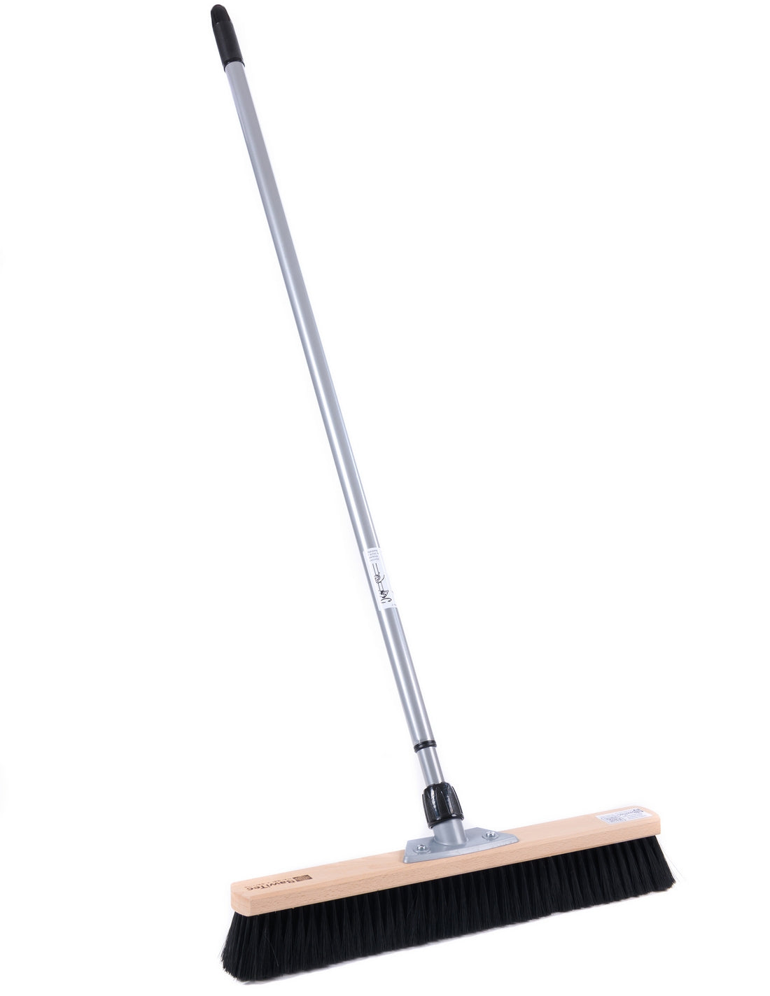Saalbesen 40–60 cm mit Teleskopstiel | Weicher Kunsthaarbesen