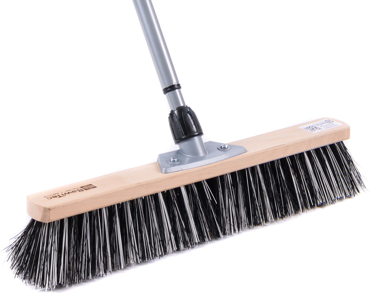 Profi Straßenbesen OssiBlitz mit Teleskopstiel | 40–60 cm