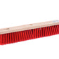 Street broom Eralon Elaston red with handle hole