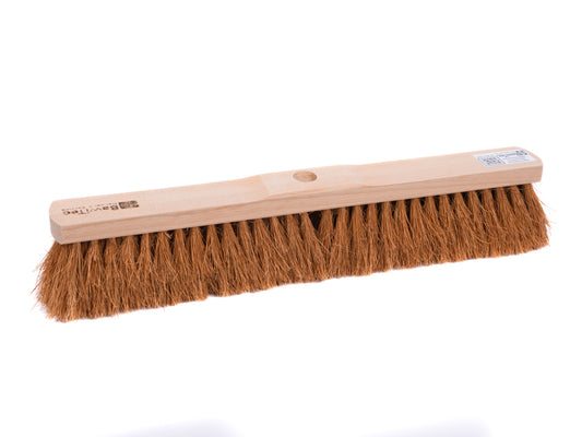 Coconut broom natural fiber/vegetable fiber with handle hole for standard handles sweeping broom
