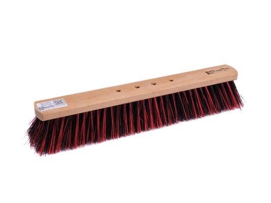 Professional street broom ArengaMix bristles with 4-hole change system sweeping broom broom without handle
