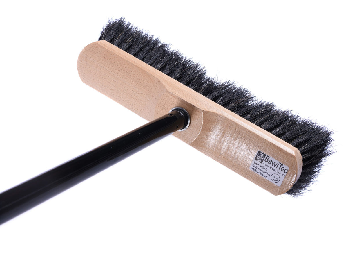 Rosshaarbesen 30 cm – Zimmerbesen mit weichen Naturhaarborsten