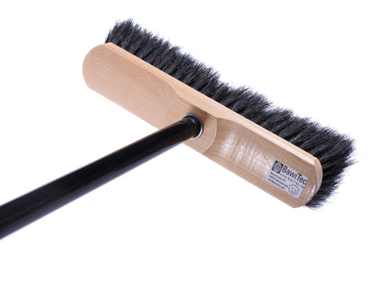 Rosshaarbesen 30 cm – Zimmerbesen mit weichen Naturhaarborsten