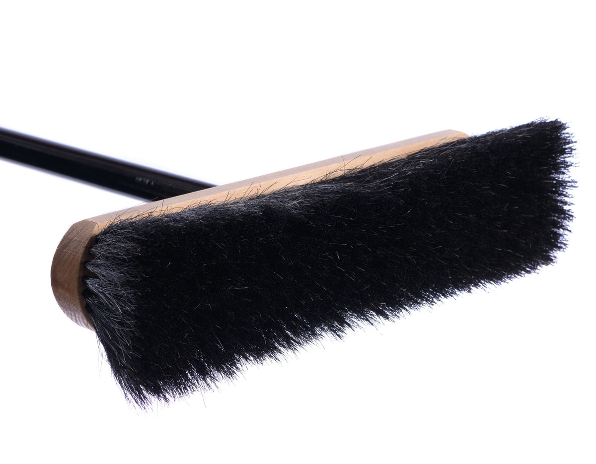 Rosshaarbesen 30 cm – Zimmerbesen mit weichen Naturhaarborsten