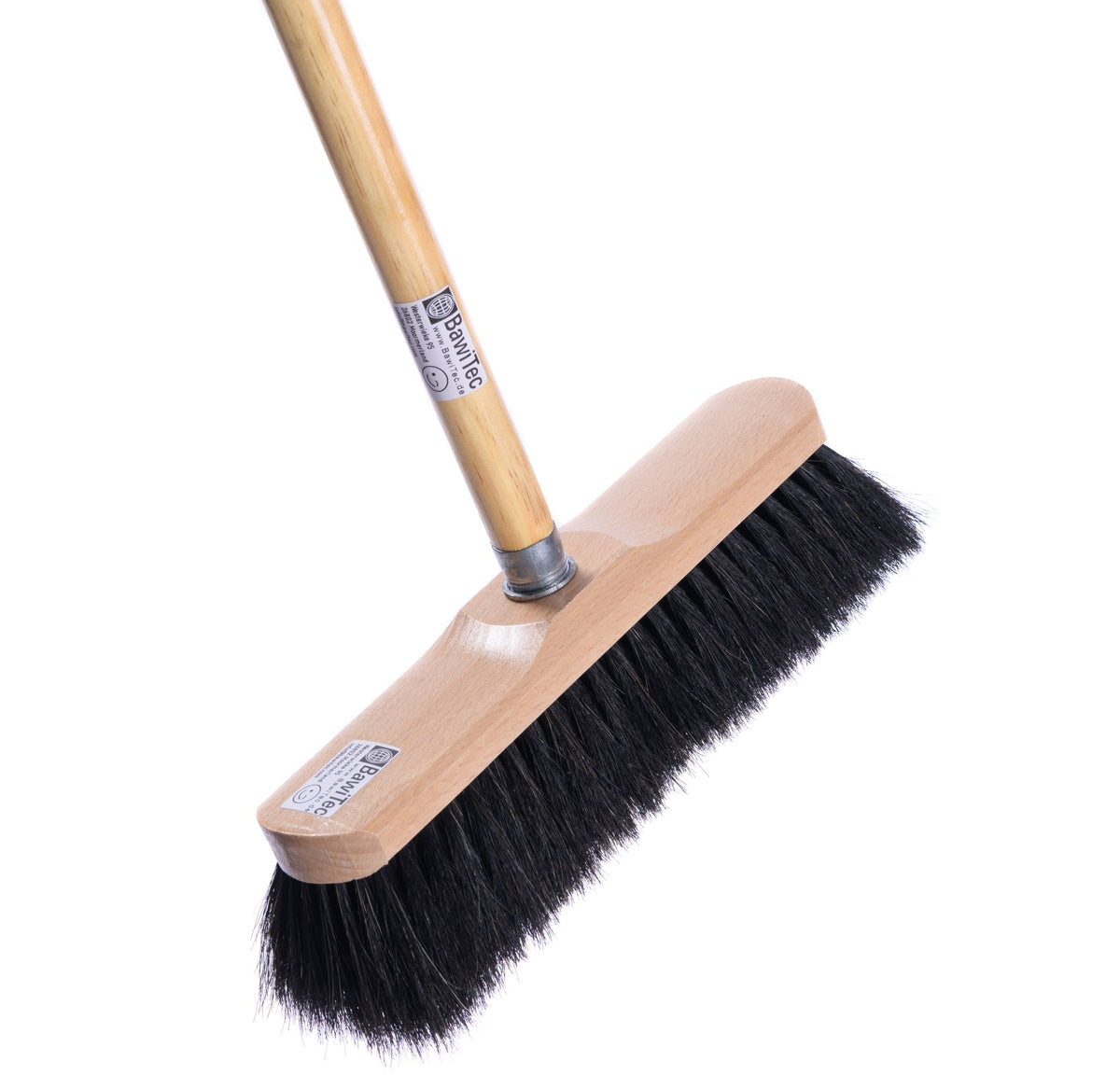 Rosshaarbesen 30 cm – Zimmerbesen mit weichen Naturhaarborsten
