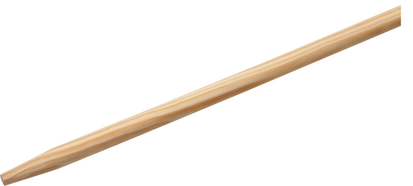 Device wooden handle broom handle Ø 28mm, with cone, length 140cm, 160cm universal handle for brooms etc.