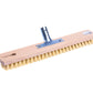 Breiter Schrubber mit Metall-Stielhalter 40cm Naturfibre-Borsten Bodenschrubber