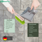 Professional garden broom complete set XL broom with hand brush, metal dustpan and garden handle