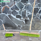 Professional garden broom complete set XL broom with hand brush, metal dustpan and garden handle